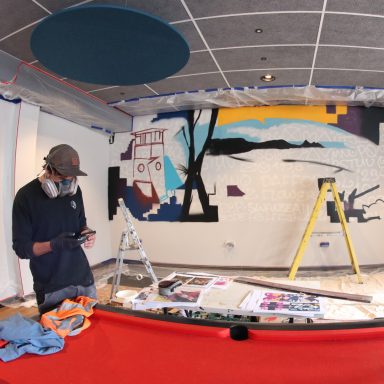 HK Design Co Skater And Decorator Swansea Uni Fulton House AKA Media 01